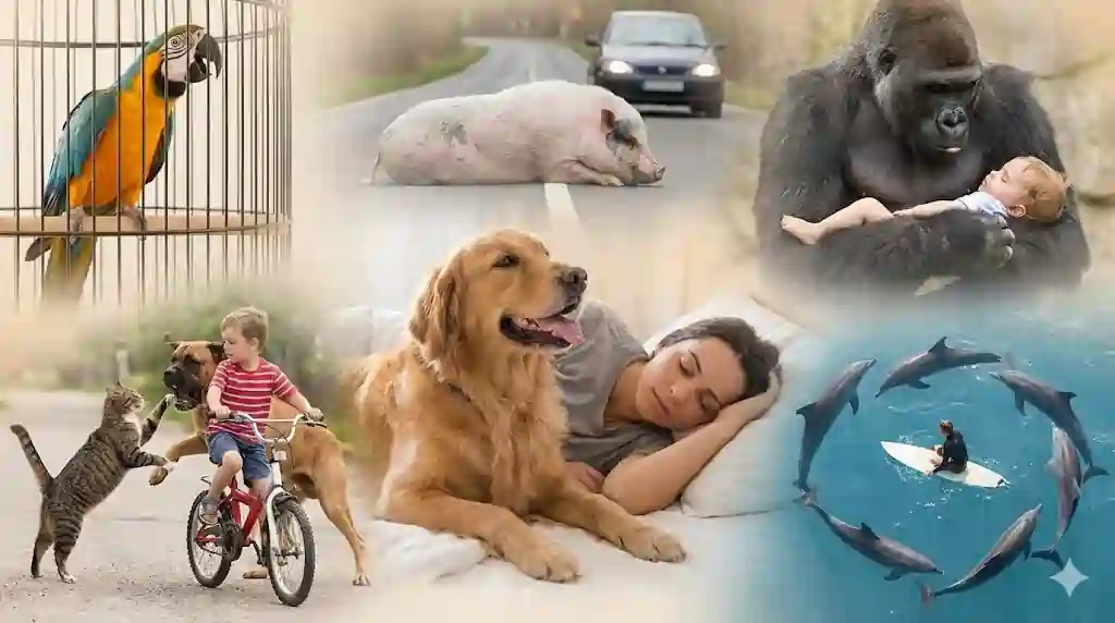 hewan penyelamat manusia ada di sekitar kita